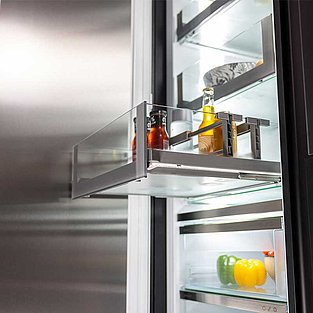 Schubkastensystem in einem Kühlschrank